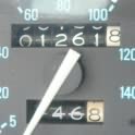 Tachometer und km-Stand