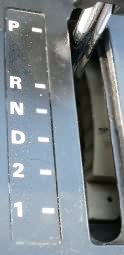 Automatikwahlhebel: Automatik-Stufen